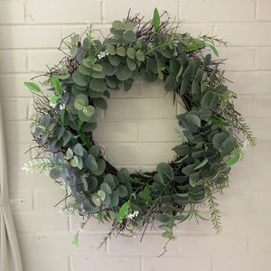 farmhouse wreath
